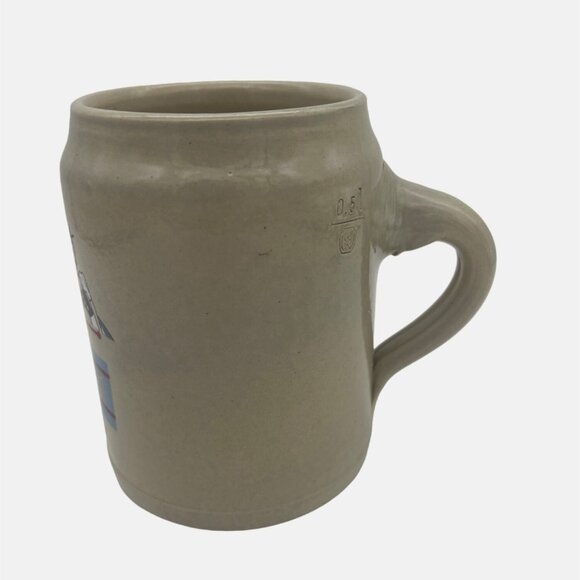 1981 Oktoberfest German Beer Stein Richmond Virginia West Germany 0.5L 5.25" WW - Picture 2 of 5